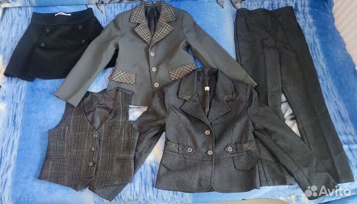 Школьная форма для девочки 122-128 пакетом