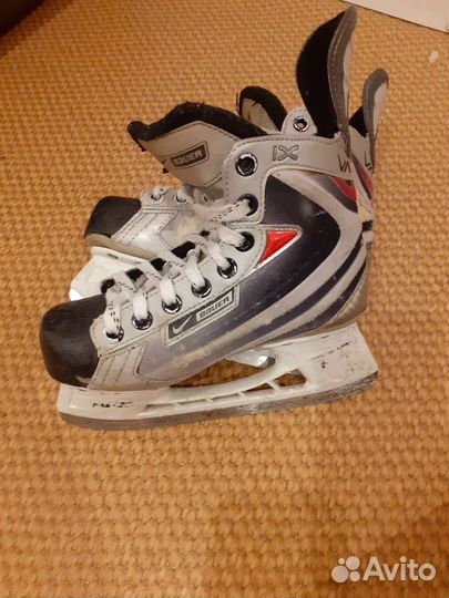 Хоккейные коньки bauer разм 33, шорты, защита паха