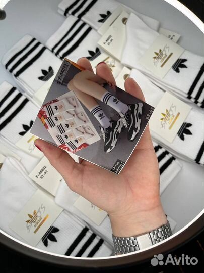 Носки adidas высокие