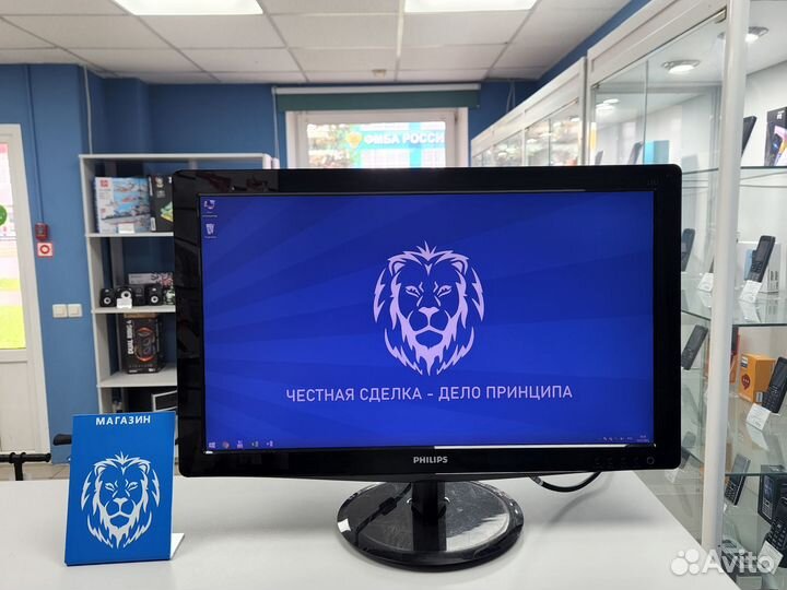 Монитор Philips 22 дюйма Full HD (вр80)