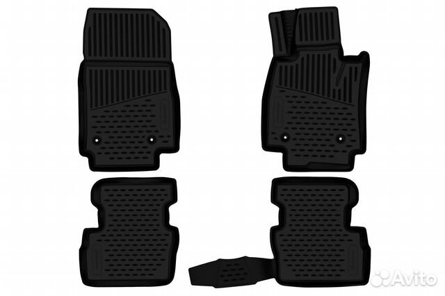 Коврики 3D в салон mazda demio 2014-2019