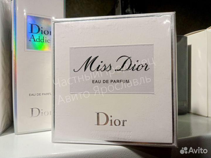 Диор парфюмерная женская вода 100мл новый выпуск