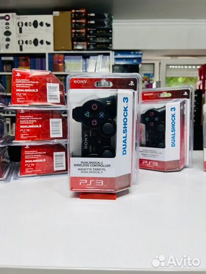 Беспроводной контроллер Dualshock 3 Black