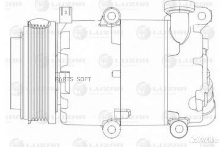 Компрессор кондиционера Форд Фокус 3