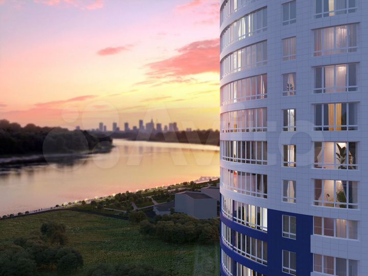 3-к. квартира, 76,8 м², 22/24 эт.