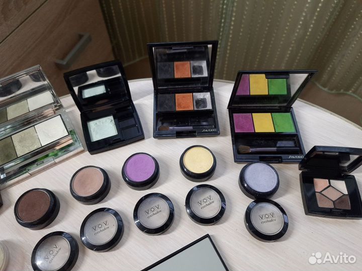 Тени Shiseido, Dior,Lancome