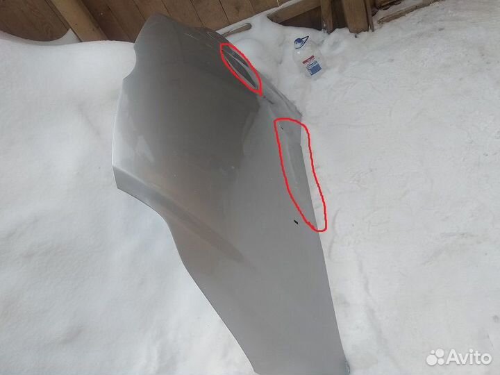 Капот Форд Фокус 3, 2011 г. оригинал чуть помят