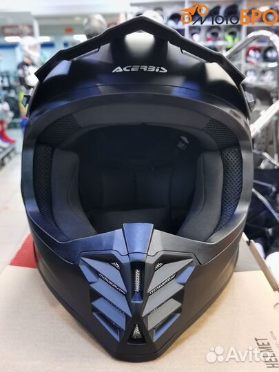 Шлем детский кроссовый Acerbis profile junior Blac