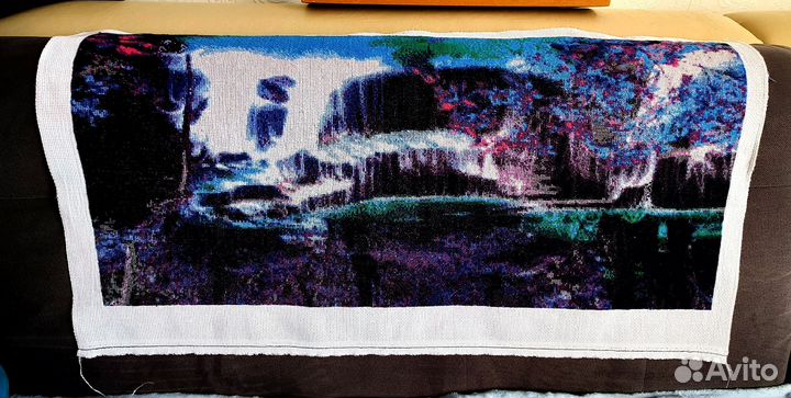 Картина ручная вышивка