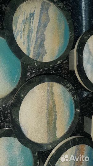 Каменные рамки под насыпное панно