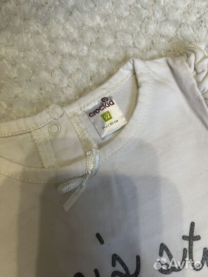 Одежда пакетом на девочку 74 80