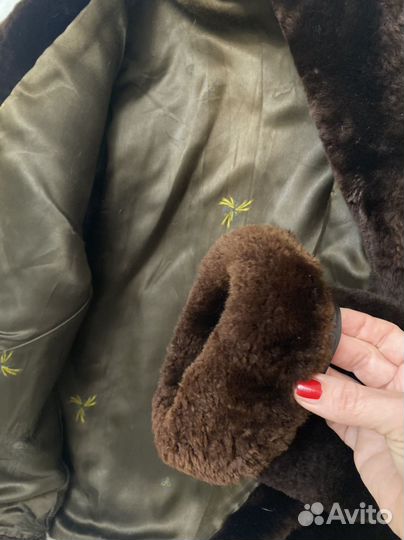 Шубка тедди (натуральный мутон)