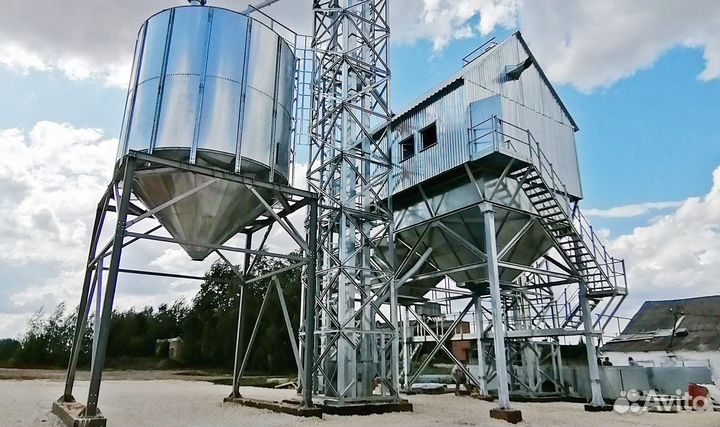 Комплекс зерноочистки и сушки под ключ. Монтаж
