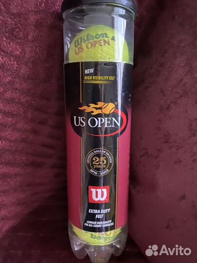 Мячики теннисные Wilson US Open 4