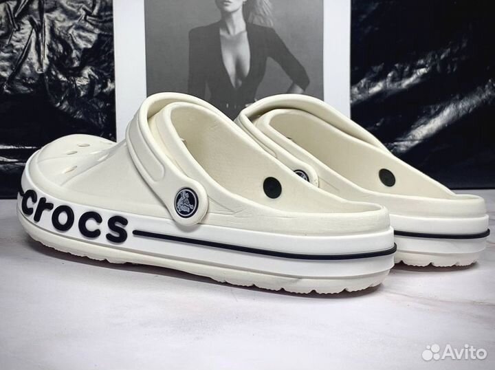 Crocs сабо женские белые 38-39