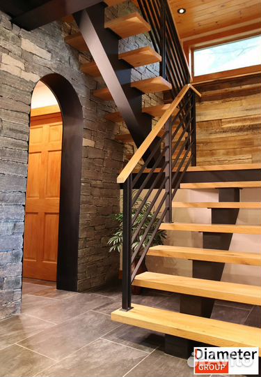 Изготовление надежной лестницы в частный дом