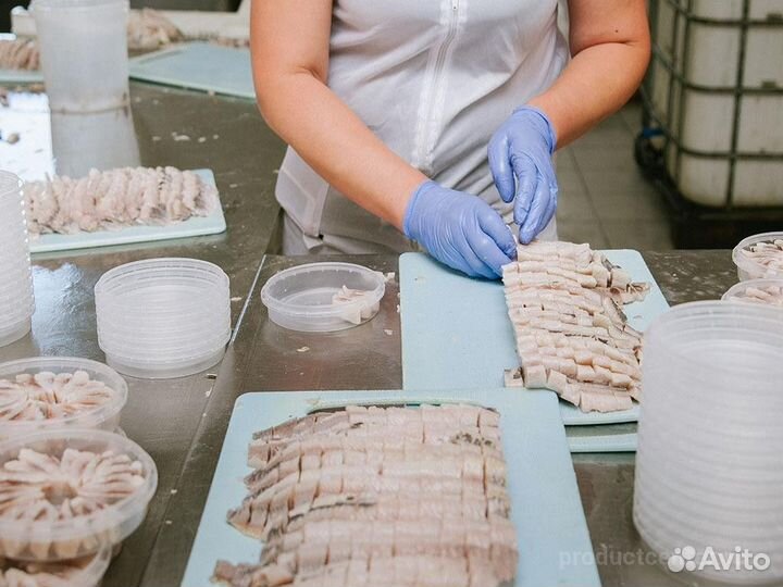 Упаковщица морепродуктов с ежедневной оплатой