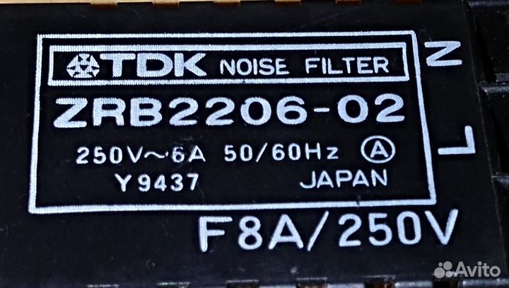 Сетевой фильтр TDK Япония