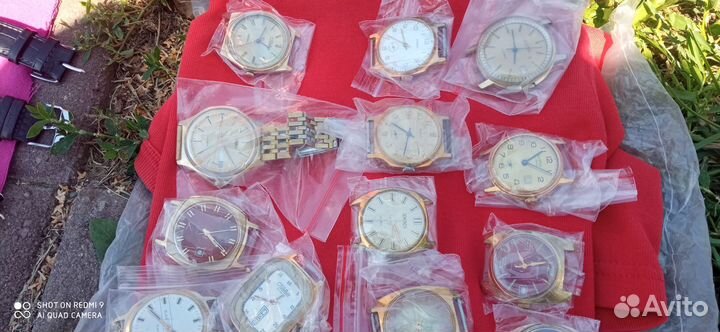 Часы СССР позолота