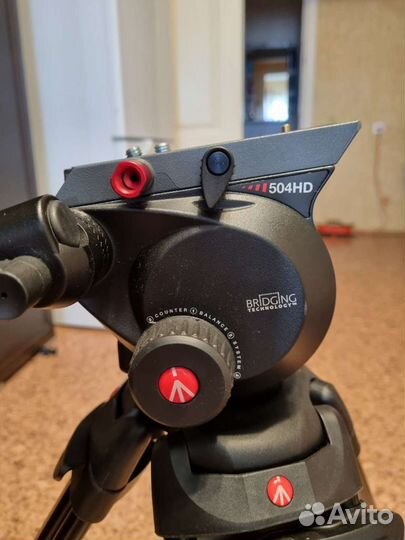 Штатив+голова Manfrotto 504HD,546BK