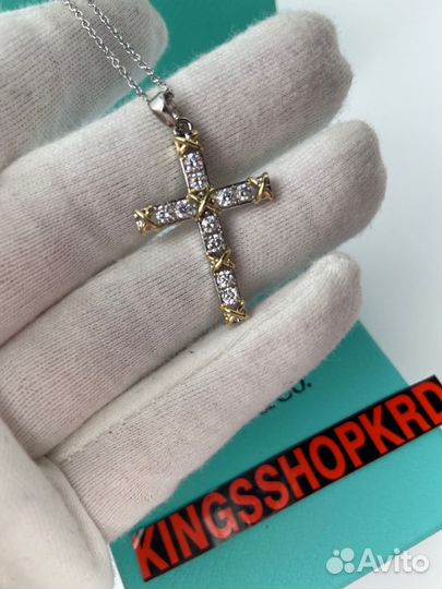 Подвеска крест Tiffany & Co