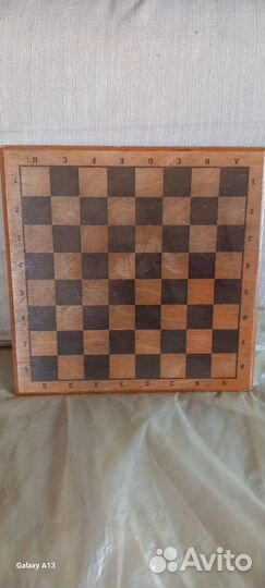 Шахматная доска без фигур