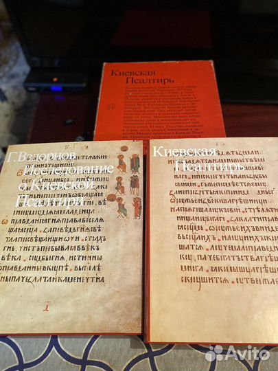 Киевская Псалтирь Г.Вздорнов. 2 книги