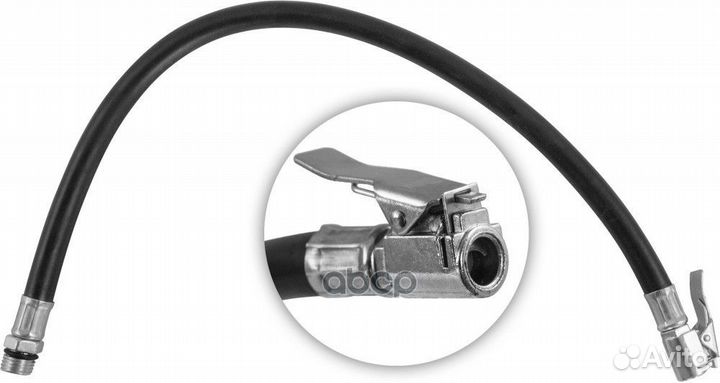 Пистолет для подкачки колес с аналоговым маноме