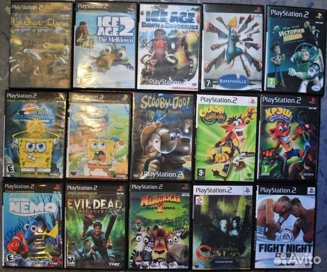 Игры на sony playstation 2(PS2)