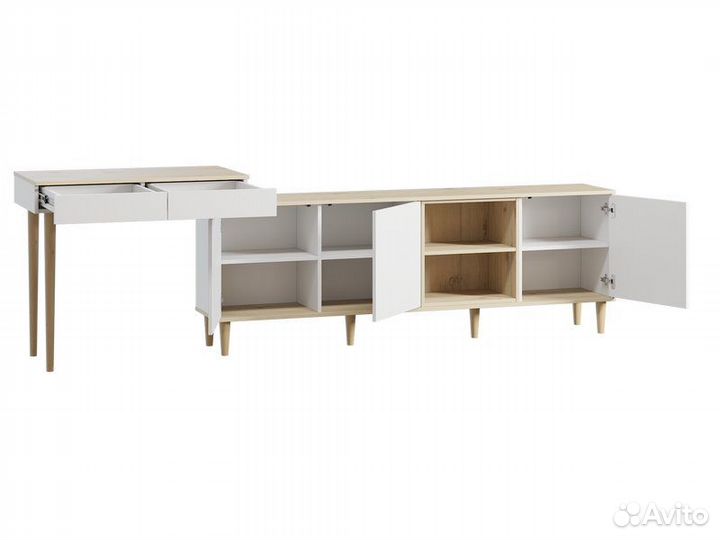 Стол-тумба Элвуд-2 White