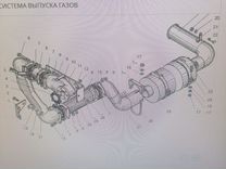 Выхлопная система Урал с дв ямз-236не.(Турбовые)