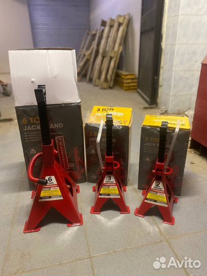 Подставка под автомобиль страховочная 2 шт