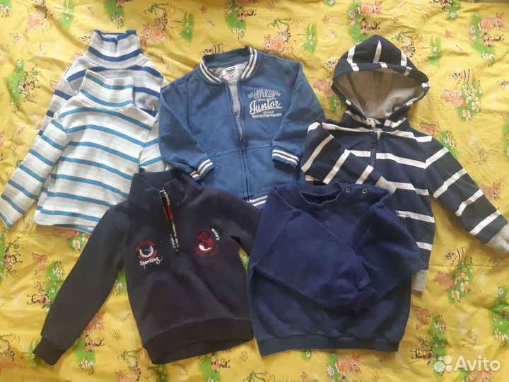 Одежда на мальчика 86- 92 пакетом