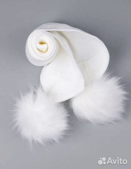 Комплект шапка, шарф