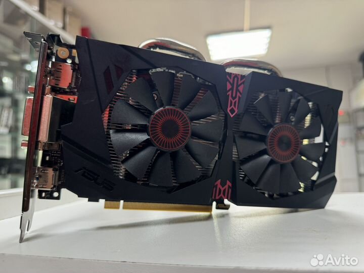 Видеокарта asus strix GTX 950 2GB gddr5