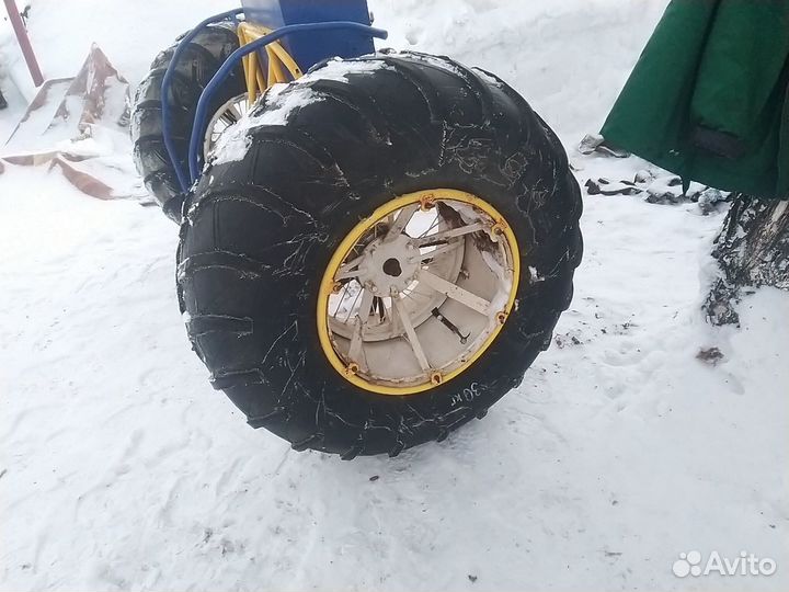 Задний мост снегохода