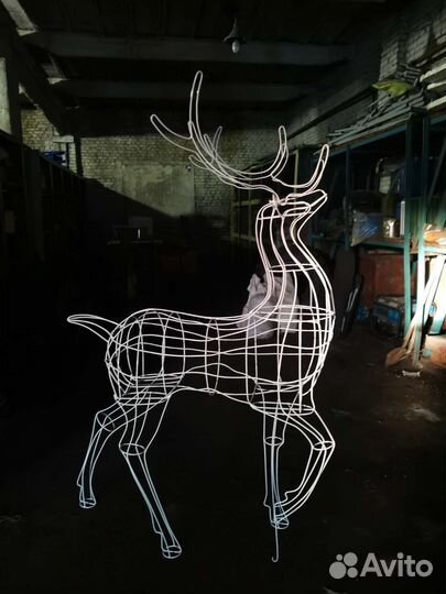 Новогодний олень