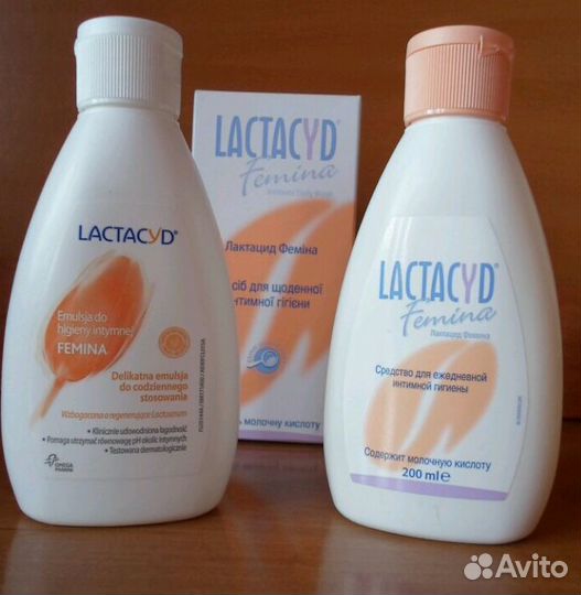 Средство д/интимной гигиены lactacyd Femina