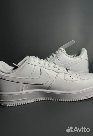 Кроссовки Nike AIR force 1 белые