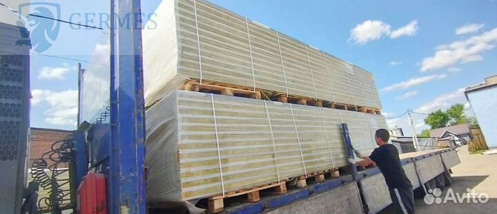 Сэндвич панели минвата