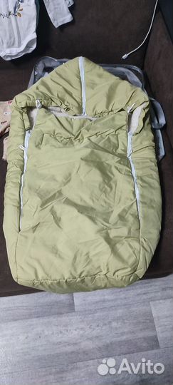 Зимний конверт в коляску