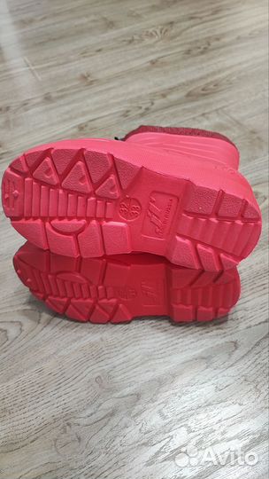 Детские сапожки из эва