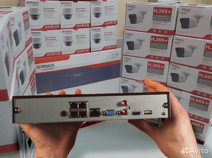 DHI-NVR2104-P-I2 сетевой видеорегистратор dahua