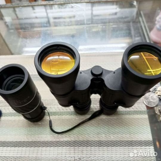 Бинокль 7x50 297ft AT 1000yds coated optics