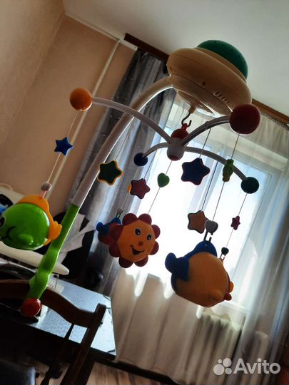 Мобиль на кроватку с проектором