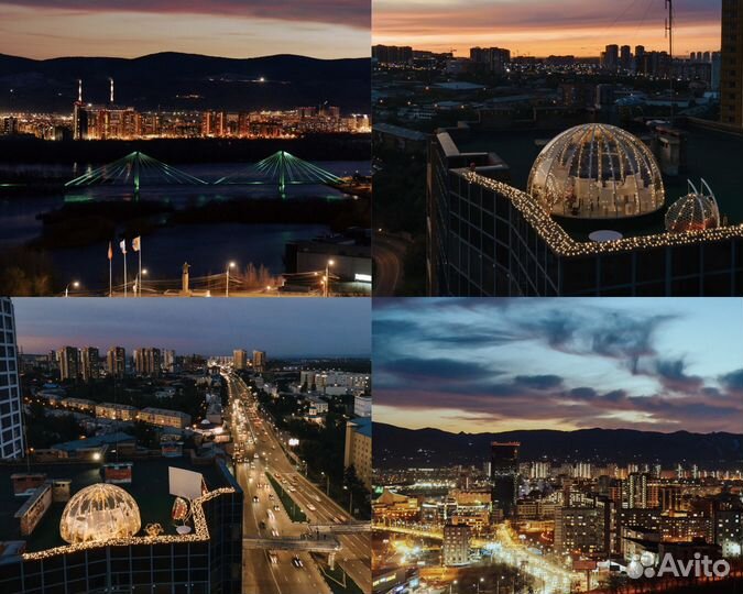 Романтика на высоте в Красноярске