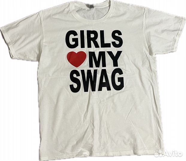 Футболка Girls love my swag