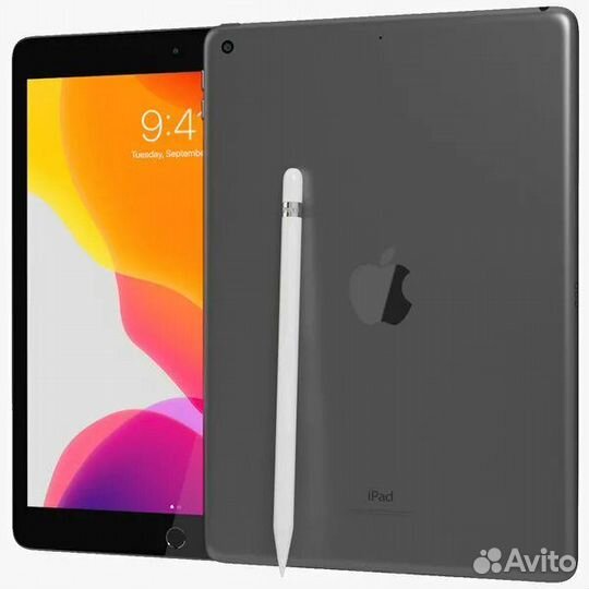 Планшет apple iPad 7 (2020) + pencil, procreate