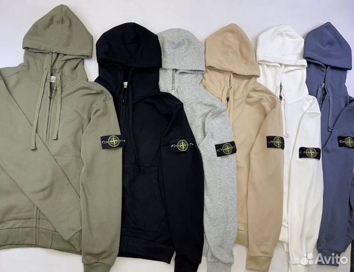 Зип Худи Stone Island много цветов