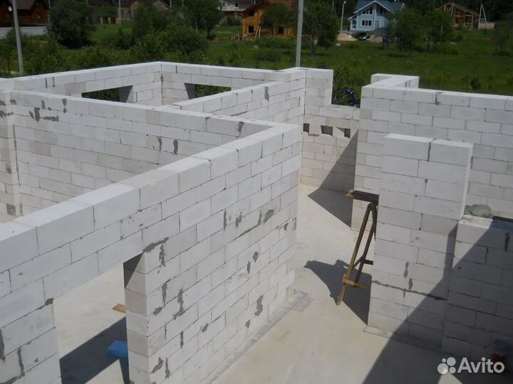 Газосиликатный блок Газобетон Пеноблок